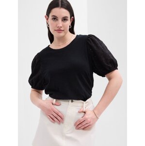 GAP T-shirt with lace sleeves - Women