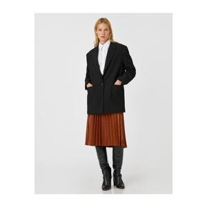Koton Pleated Midi Length Skirt