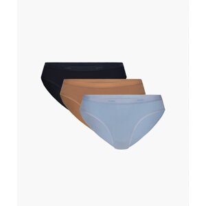 Women's Panties ATLANTIC Sport 3Pack - Dark Beige/Dark Blue/Pastel Blue