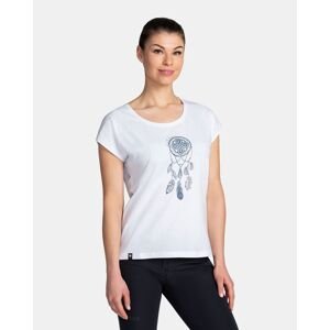 Women's cotton T-shirt KILPI ROANE-W White