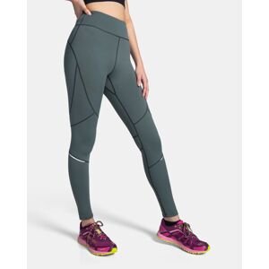 Women's fitness leggings KILPI LAMIRAE-W Dark green