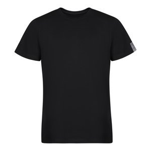 Čierne pánske basic tričko NAX GARAF