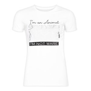 Women's T-shirt NAX GAMMA white
