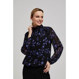 Shirt with floral pattern