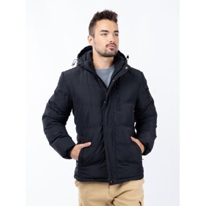 Men's winter jacket GLANO - black