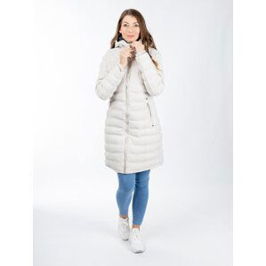 Women's quilted jacket GLANO - white