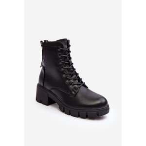 Women's insulated work boots with zipper black from Evrard