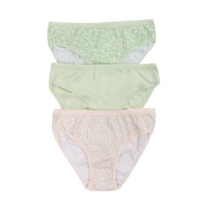 Women's cotton panties, 3-pack