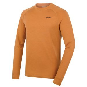 Men's merino sweatshirt HUSKY Aron M mustard