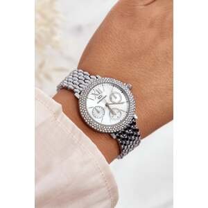 Women's watch decorated with cubic zirconia Giorgio&Dario Silver
