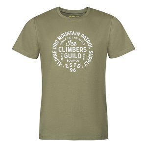 Men's cotton T-shirt ALPINE PRO GARIM olivine variant pb
