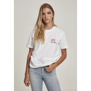 Women's Summer T-Shirt Missing White