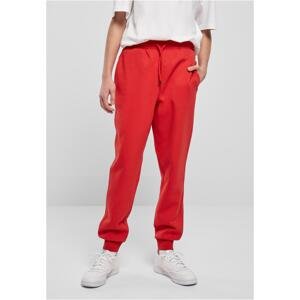 Basic sweatpants in huge red