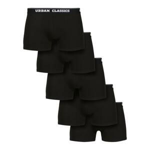 Organic Boxer Shorts 5-Pack blk+blk+blk+blk+blk