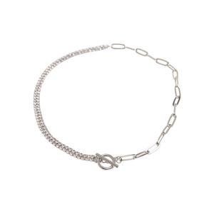 Venus Assorted Glittering Chain Necklaces Silver