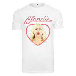 White T-shirt Blondie Heart of Glass