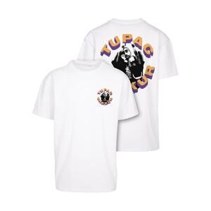 2Pac Toss it up Oversize Tee White