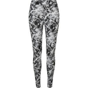 Women's Soft Leggings AOP Black Fading