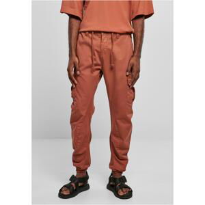 Terracotta Cargo Jogging Pants