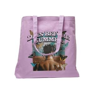 Days Before Summer Oversize Canvas Tote Bag lilac