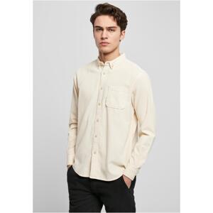 Corduroy shirt white sand