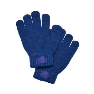 Children's knitted gloves Royal