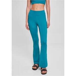 Women's recycled green high-waisted leggings