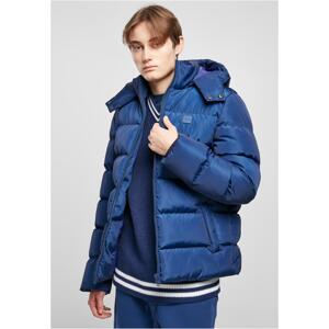 Puffer Jacket with Hood spaceblue