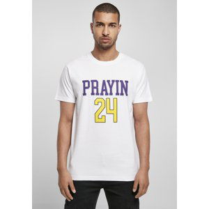 Prayin 24 Tee White