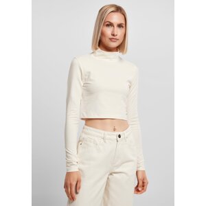 Women's Organic Long Sleeve Turtleneck - Cream