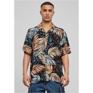 AOP Resort viscose shirt in the palm of your hand
