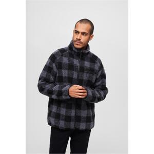 Teddyfleece jacket black/grey