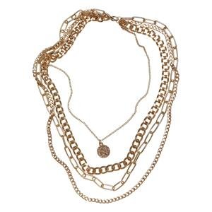 Penumbra Layering Necklace Gold