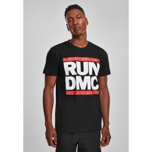 Run DMC Logo Tee Black