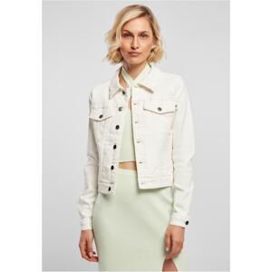 Women's Organic Denim Jacket Offwhite Raw