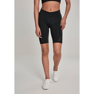 Women's Tech Mesh Cycle Shorts Black