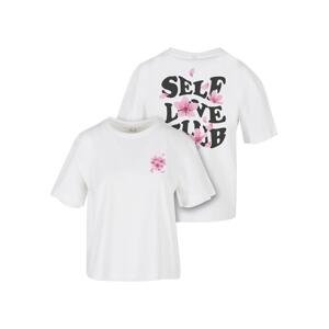 White T-shirt Self Love Club