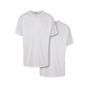 Organic Base T-Shirt 2-Pack White+White