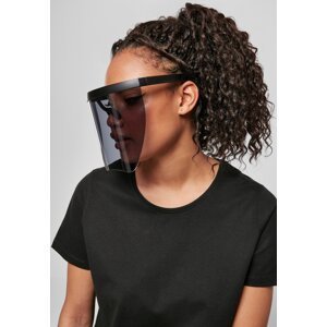 Sunglasses with front lens black/black