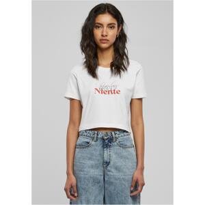 Dolce Far Niente Cropped Tee White