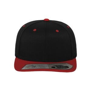 110 Mounted Snapback blk/red
