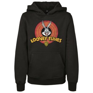 Kid's Looney Tunes Bugs Bunny Logo Hoody Black