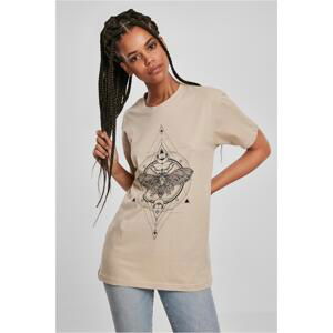 Ladies Moth Tee Sand