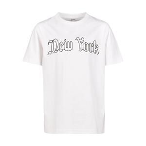 Children's T-shirt New York white