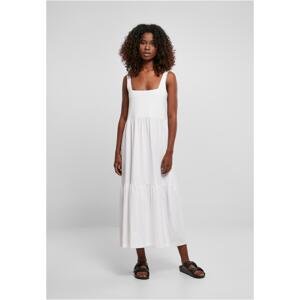 Women's summer dress 7/8 length Valance white