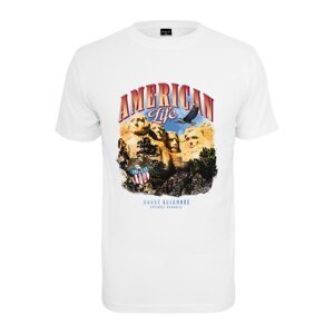 American Life Mount Roushmore White T-Shirt