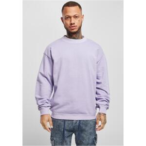 Pigment Dyed Crew Neck Lavender