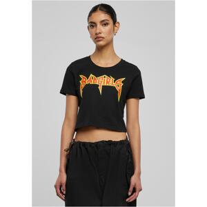 Badgirls Cropped Tee Black