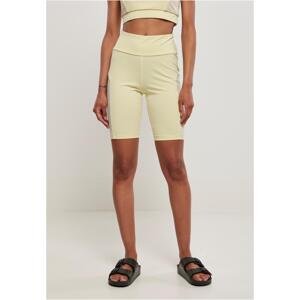 Women's Color Block Cycle Shorts softyellow/softseagrass