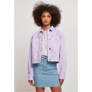 Women's Short Boxing Work Jacket Lilac